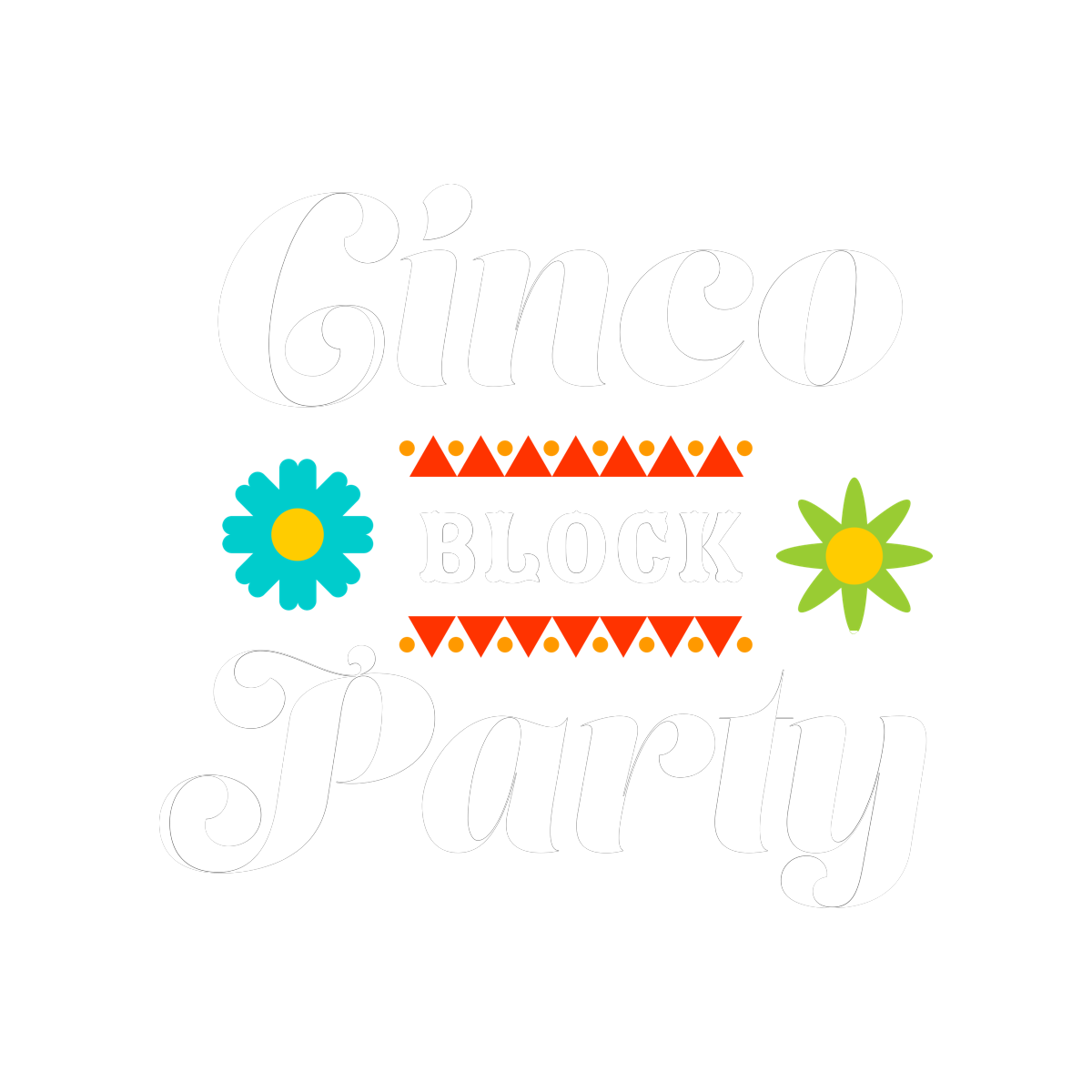 Cinco Block Party logo