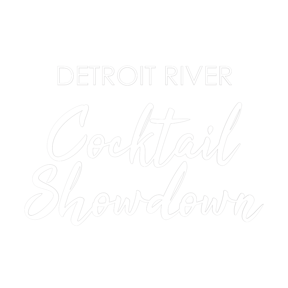 Detroit River Cocktail Showdown logo