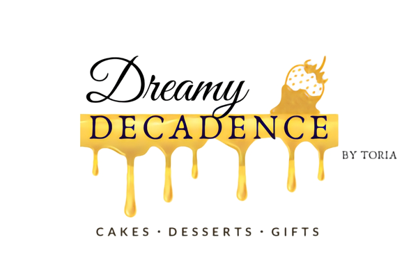 Dreamy Decadence by Toria, Cakes, Desserts, and Gifts logo