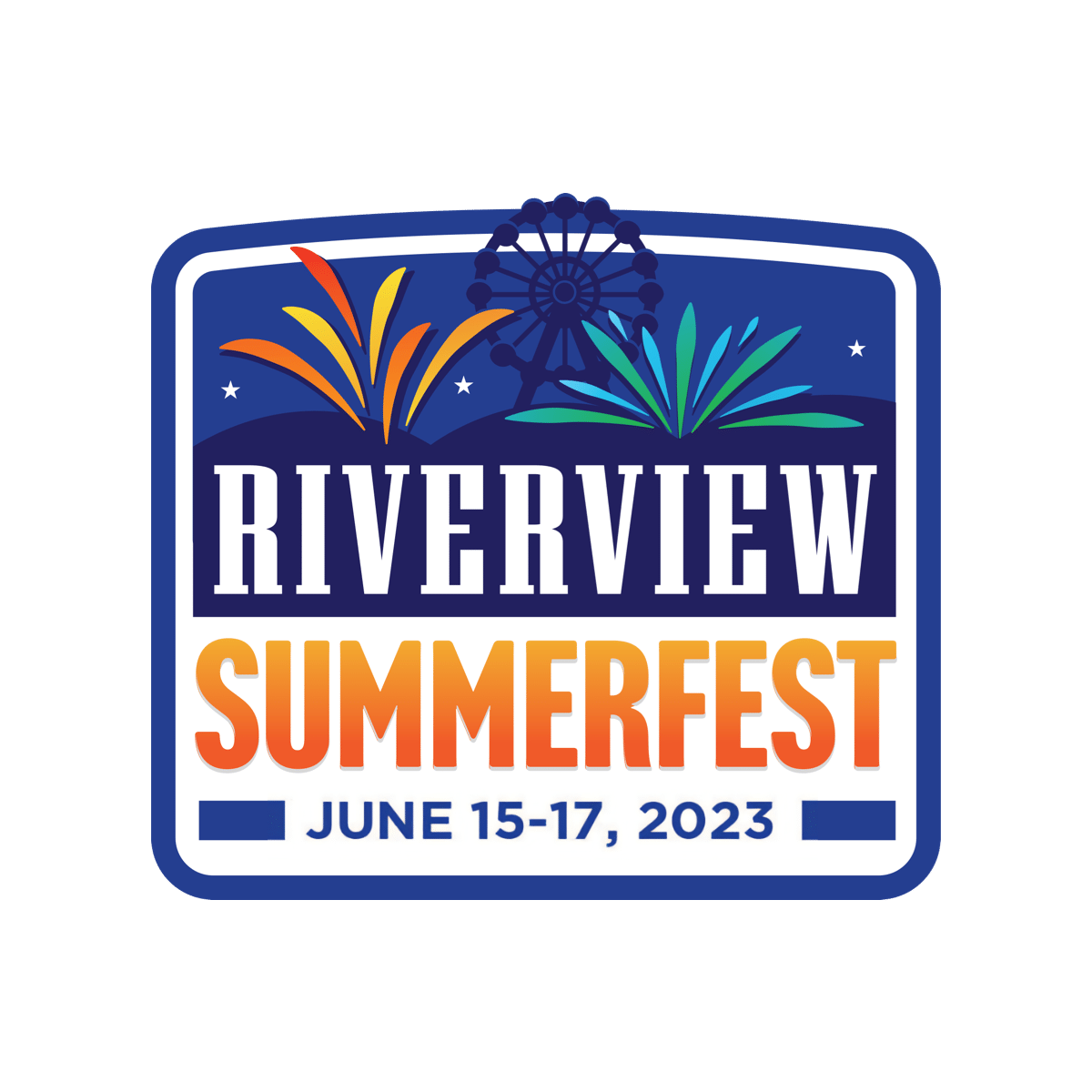 Riverview Summerfest June 15-17 2023 logo