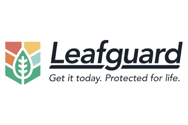 LeafGuard logo; Get it today. Protected for life.