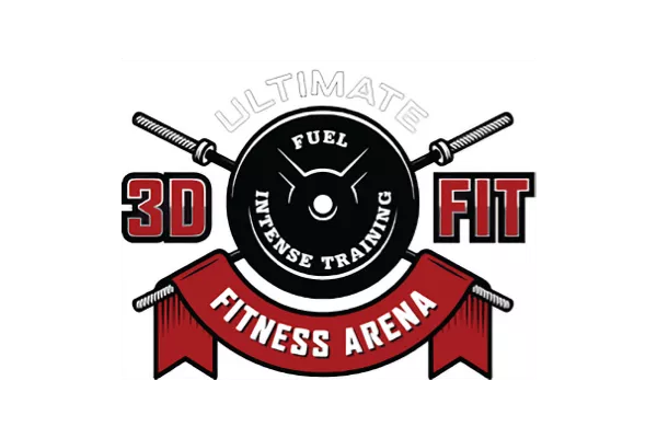 3D Fit Ultimate Fitness Arena logo