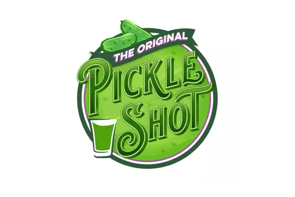 The Original Pickle Shot logo.